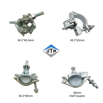 Gesenkgeschmiedete amerikanische Doppelkupplung für Gerüste nach EN74-Standard