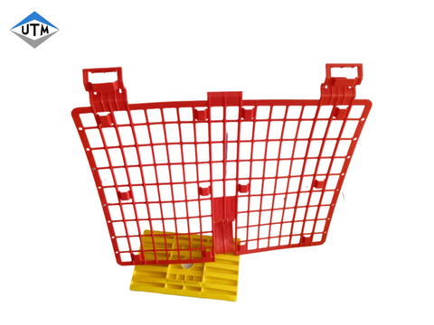 Gerüstschutz, Kunststoffgitterschutz, Ziegelschutz