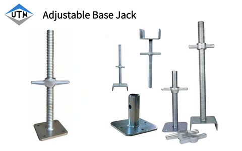 OEM-verstellbarer Basis-Wagenheber und U-Kopf-Wagenheber-Gerüst-Wagenheberbasis