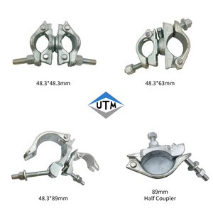 Gesenkgeschmiedete amerikanische Gerüstkupplung mit 48 mm Drehgelenk