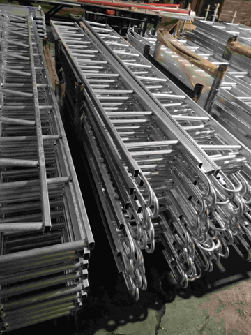 Q235 verzinkter Stahlgerüst vertikaler Leiterhaken -Affenleiter für den Bau