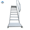 Aluminium -Ringlock -Gerüsttreppe Leiter mit Sicherheitstreppe Handleiter
