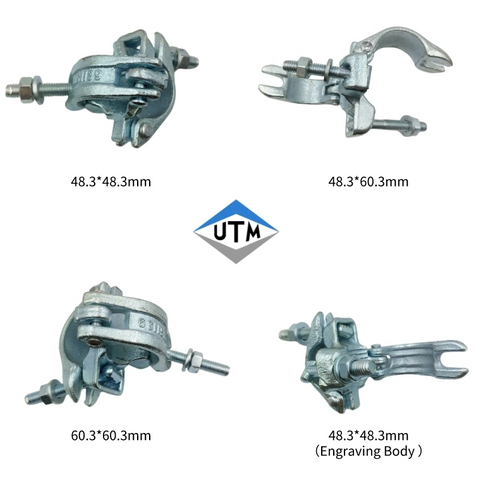Verzinkter Tropfen geschmiedetes Stahl Schnellgerüste feste Klemme