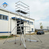 OEM tragbarer 3M-15m-Gerüst mobiler Aluminium-Gerüstturm mit Zaubernden