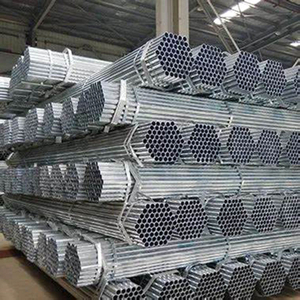 China Großhandel Q235 Q345 Stahlrohr Rundes verzinktes Rohr 6 m Gerüststahlrohr