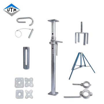 Verstellbarer Stahl-Stützstützen-Wagenheber, Gerüst-Stützstützen-Klappstativ