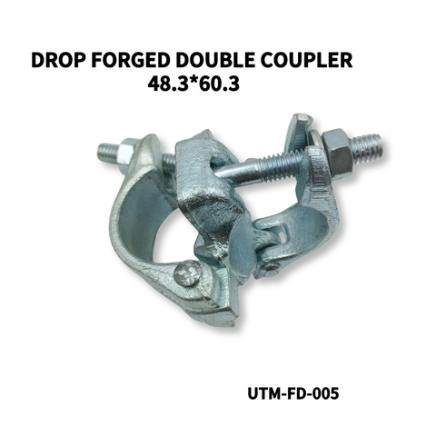 48,3 mm 60,3 mm Stahlgeschmiedes Doppelkoppler -Gerüstklemme