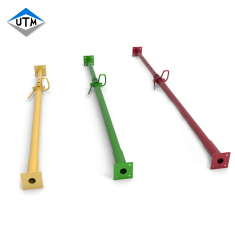 China Preis Mittlerer Osten Gerüstrohrstütze Stahlstütze Verstellbare Acrow-Stützen Schalungsstützenheber 800-4500 mm Länge