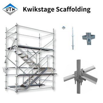 Bau-Kwikstage-Gerüst, australisches, südafrikanisches Standard-Schnellbühnen-Stahlgerüst