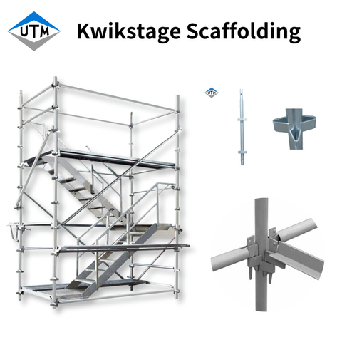 Bau-Kwikstage-Gerüst, australisches, südafrikanisches Standard-Schnellbühnen-Stahlgerüst