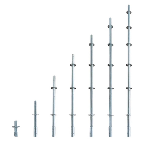 Gerüst, feuerverzinkt, Ringlock-Vertikal