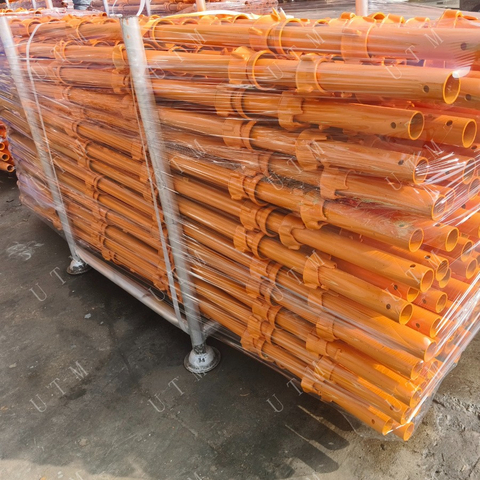 China Herstellung HDG MALTE 48,3 mm 3,2 mm Cuplock -Gerüst Standard Vertikaler zum Verkauf zum Verkauf